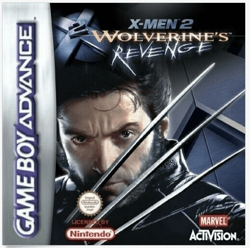X-Men 2: Wolverine's Revenge box art for GameBoy Advance